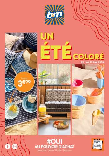 thumbnail - Catalogue B&M - Un Été Coloré