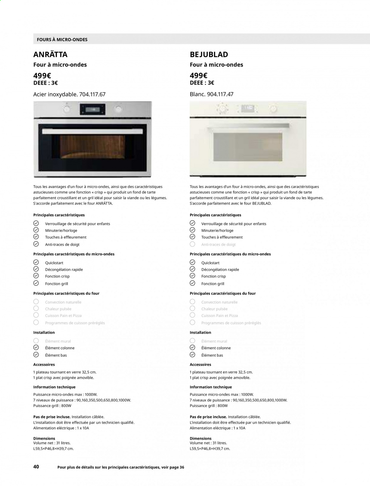 Catalogue IKEA. Page 40.