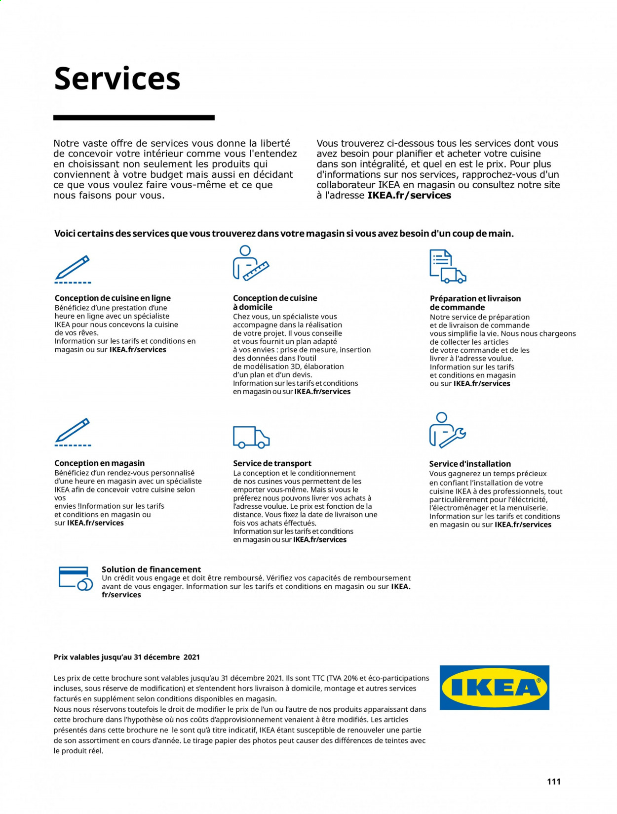 Catalogue IKEA. Page 111.