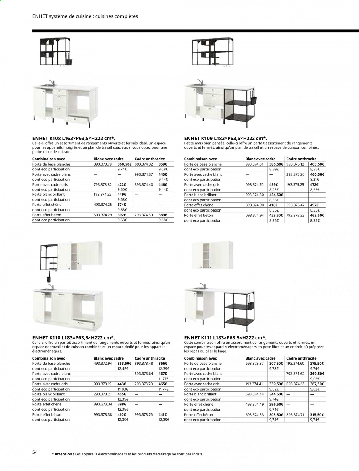 Catalogue IKEA. Page 54.