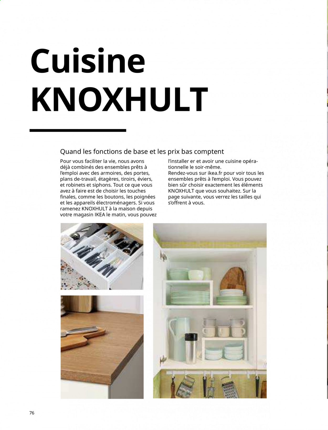 Catalogue IKEA. Page 76.