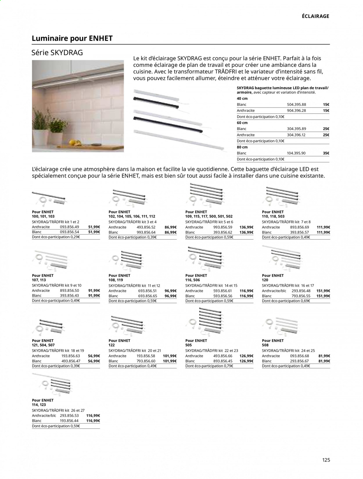 Catalogue IKEA. Page 125.
