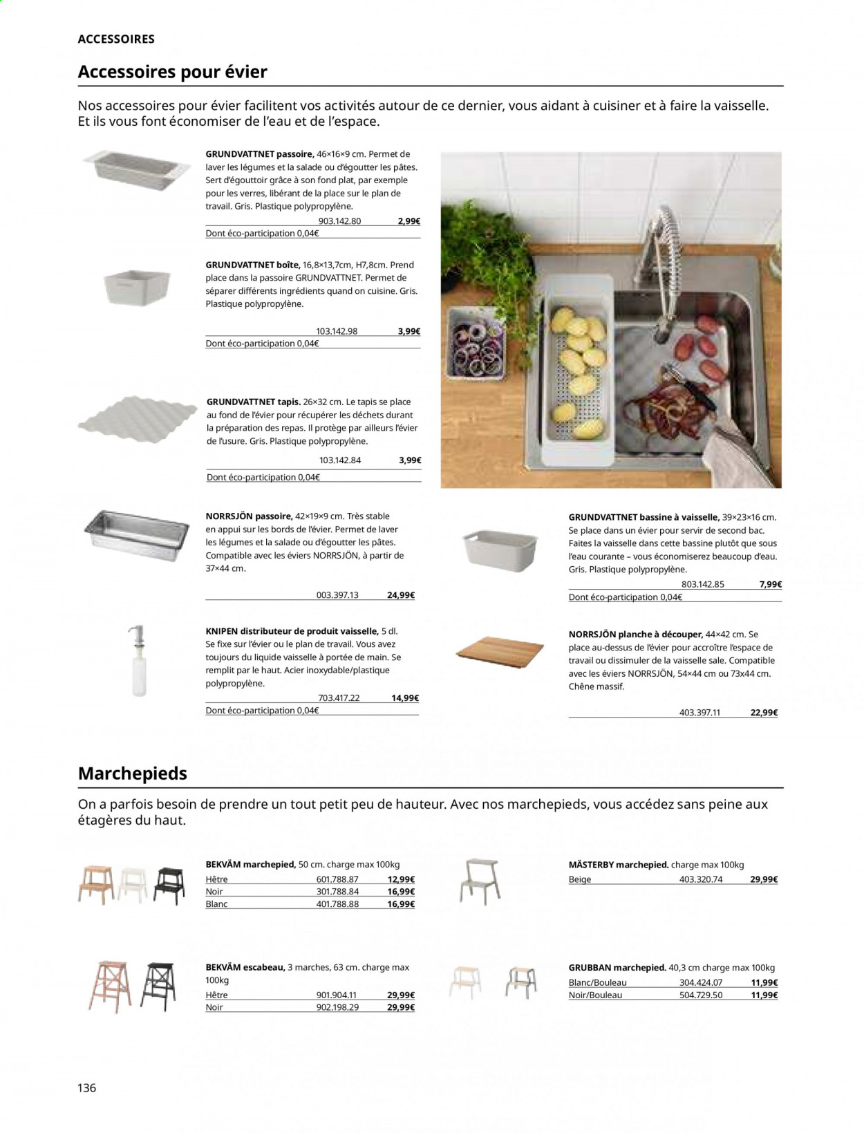 Catalogue IKEA. Page 136.