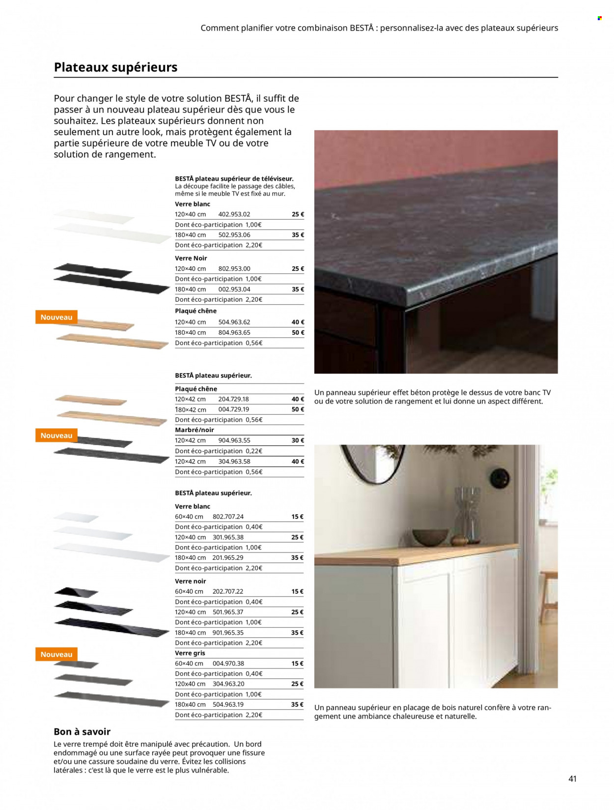 Catalogue IKEA. Page 41.