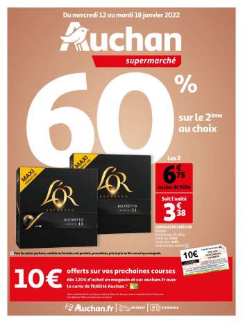 Catalogue Auchan - 12/01/2022 - 18/01/2022.