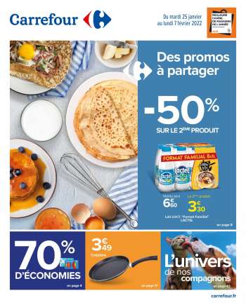 Catalogue Carrefour Hypermarchés - 25/01/2022 - 07/02/2022.