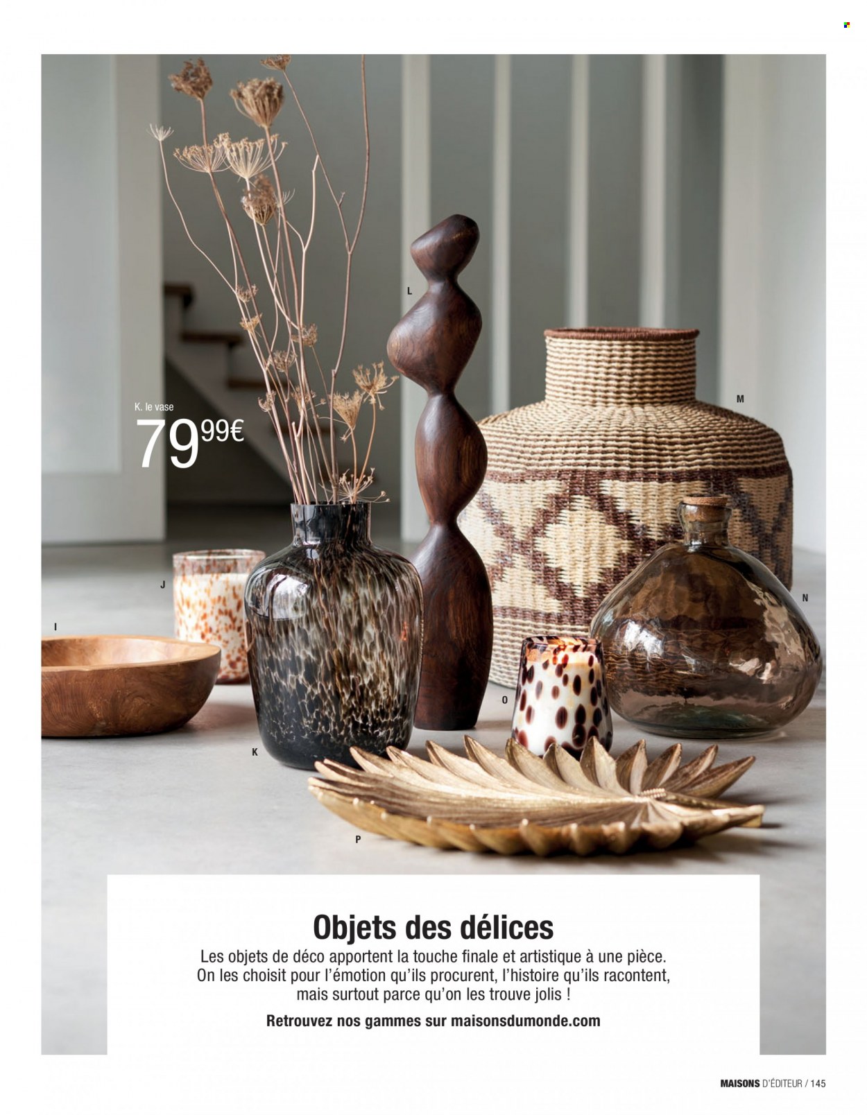 Catalogue Maisons du Monde. Page 147.