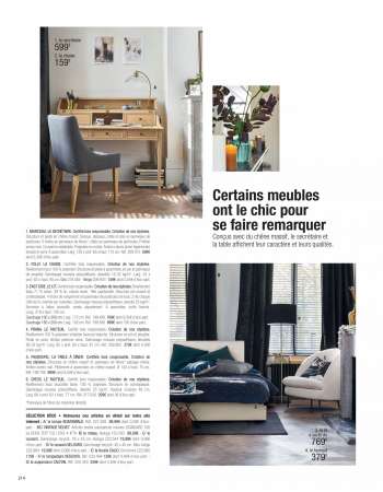 Catalogue Maisons du Monde.