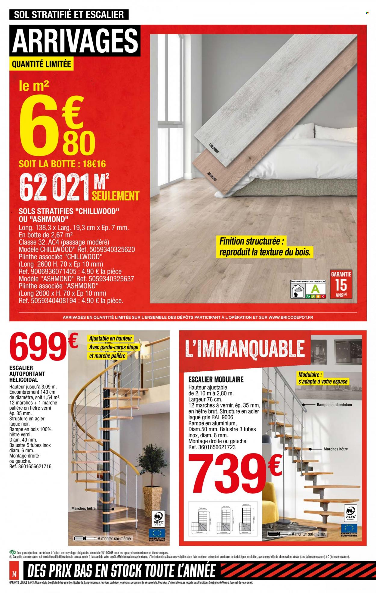 Catalogue Brico Dépôt - 25.03.2022 - 16.07.2022. Page 14.