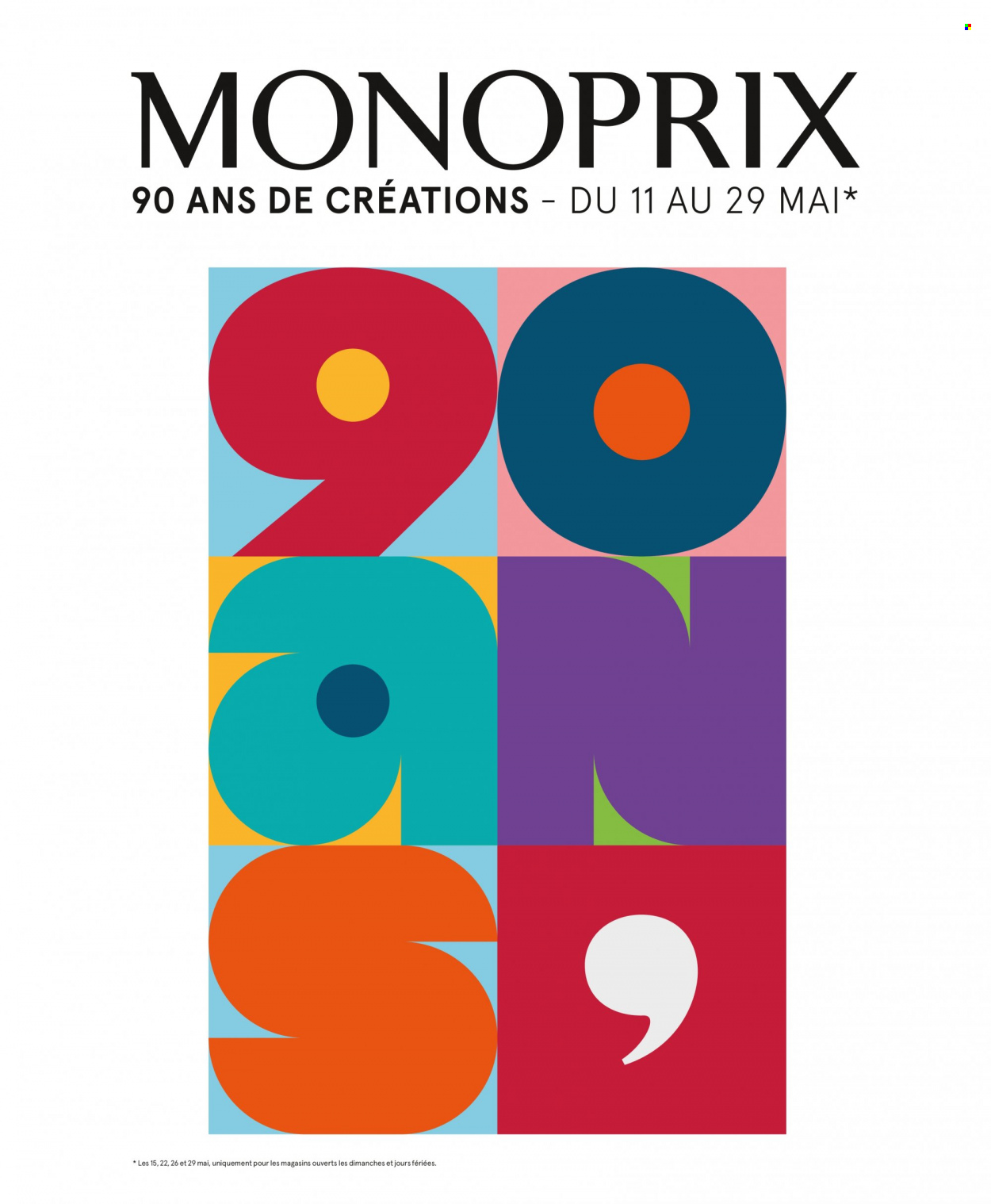 Catalogue Monoprix - 11.05.2022 - 29.05.2022. Page 1.