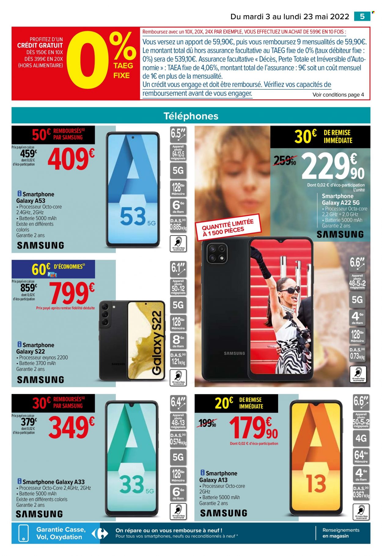 Catalogue Carrefour Hypermarchés - 03.05.2022 - 23.05.2022. Page 5.