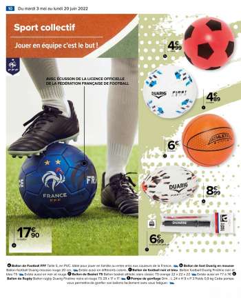Catalogue Carrefour Hypermarchés - 03/05/2022 - 20/06/2022.