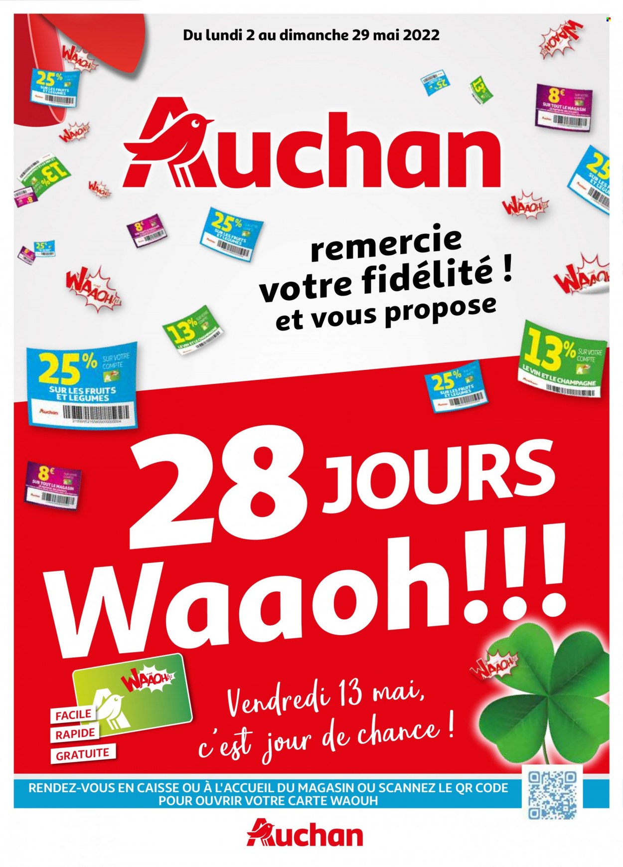Catalogue Auchan - 02.05.2022 - 29.05.2022. Page 1.
