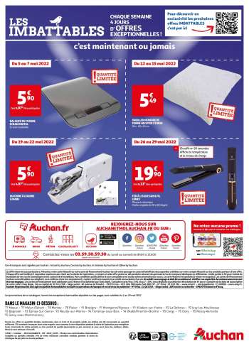 Catalogue Auchan - 02/05/2022 - 29/05/2022.