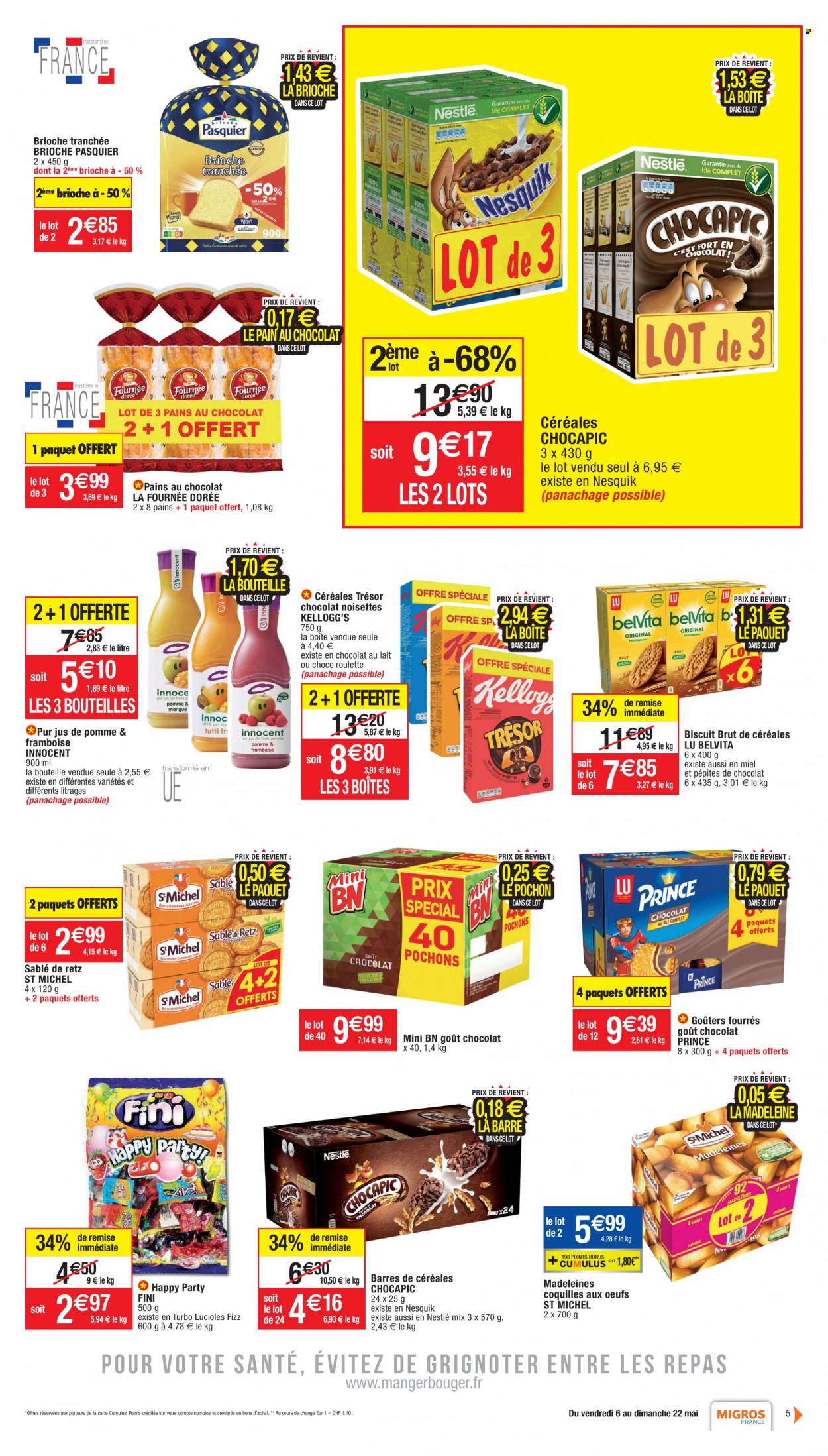 Catalogue Migros France - 06.05.2022 - 22.05.2022. Page 5.