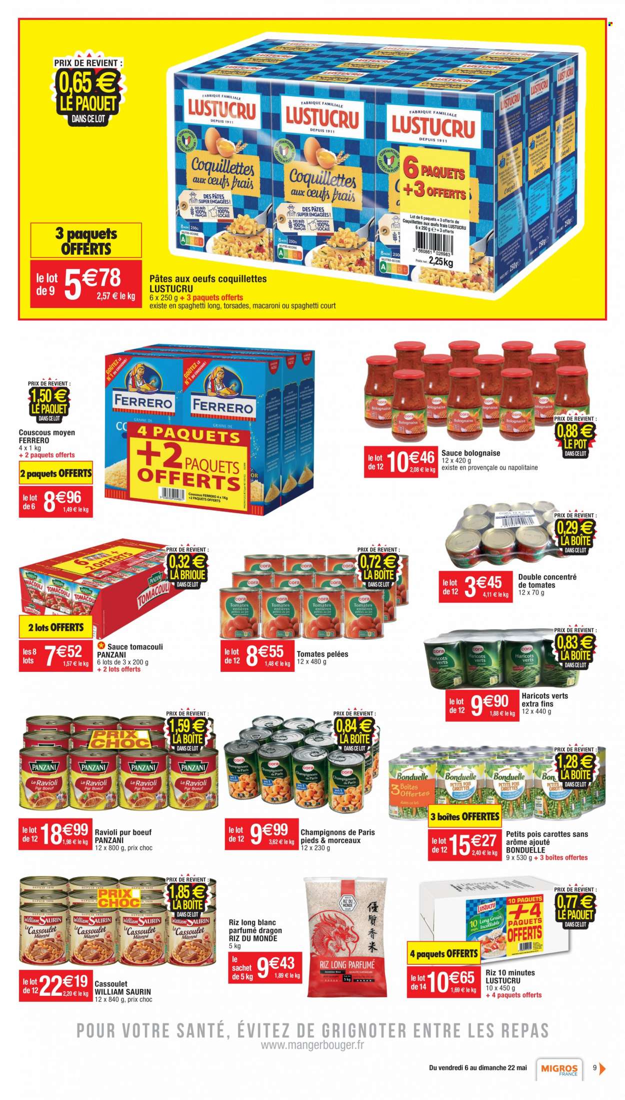 Catalogue Migros France - 06.05.2022 - 22.05.2022. Page 9.