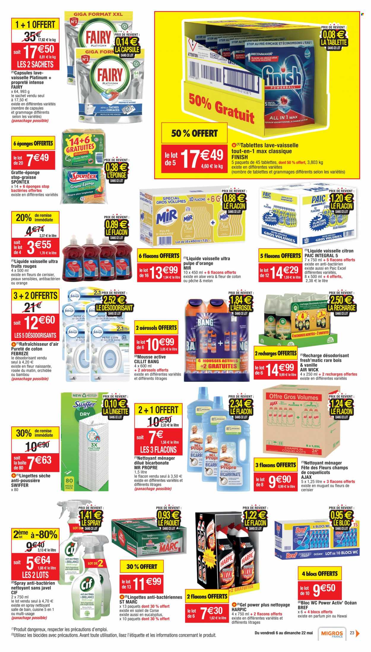 Catalogue Migros France - 06.05.2022 - 22.05.2022. Page 23.