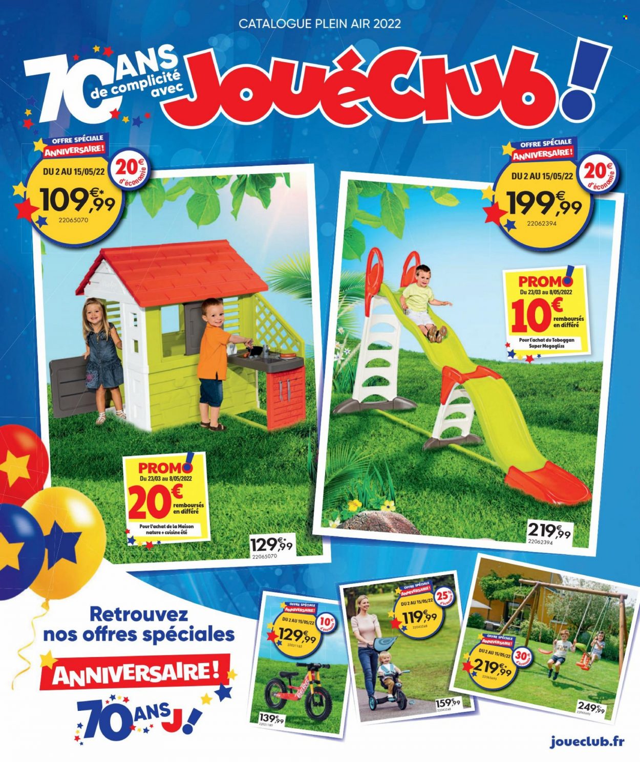 Catalogue JouéClub. Page 1.