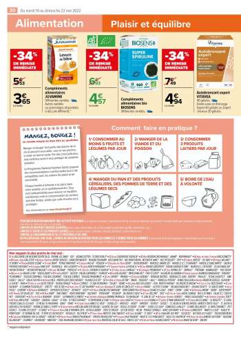 Catalogue Carrefour Market - 10/05/2022 - 22/05/2022.