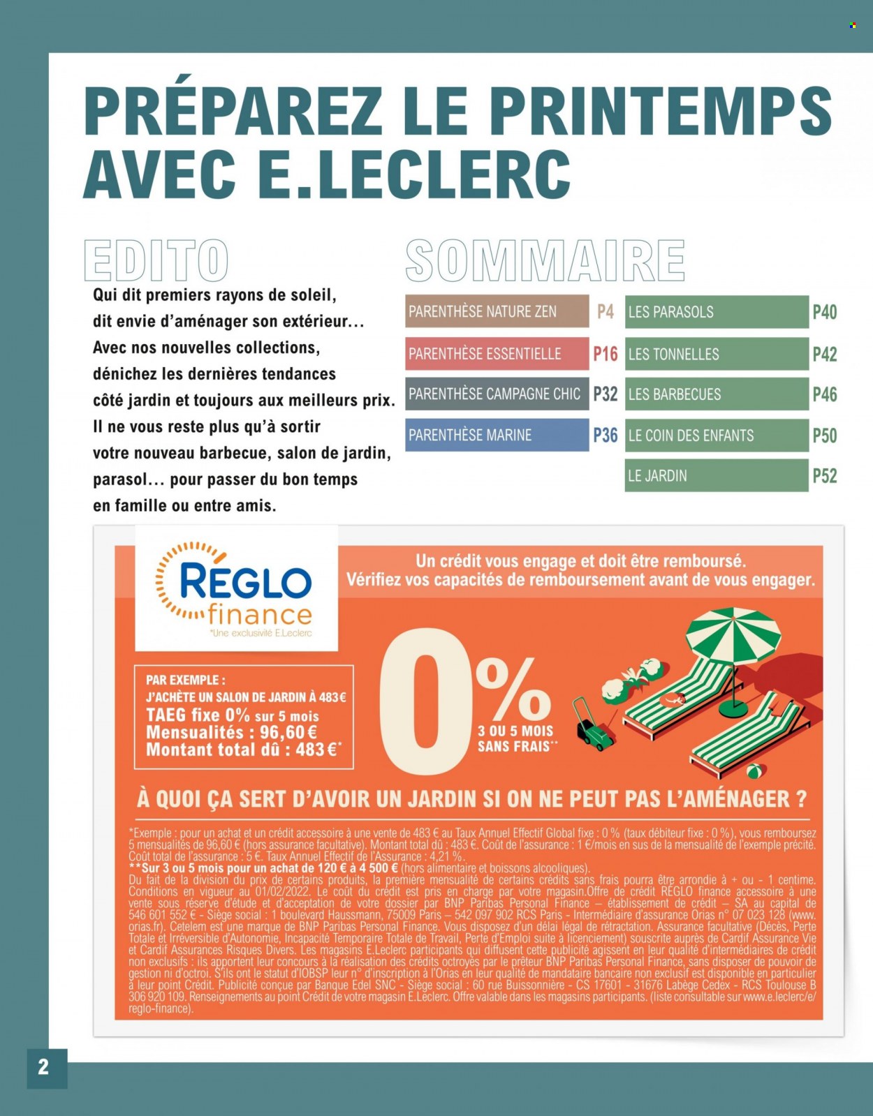 Catalogue E.Leclerc - 05.05.2022 - 23.05.2022. Page 2.