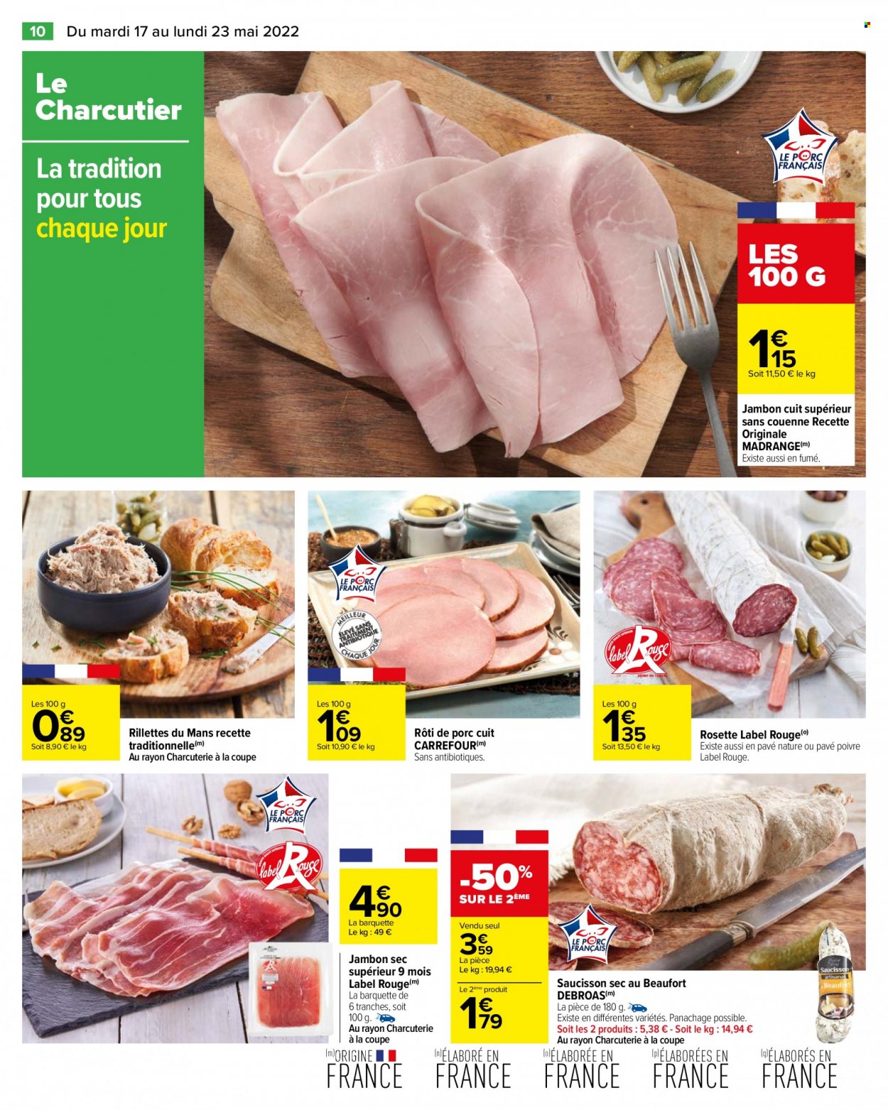 Catalogue Carrefour Hypermarchés - 17.05.2022 - 23.05.2022. Page 12.
