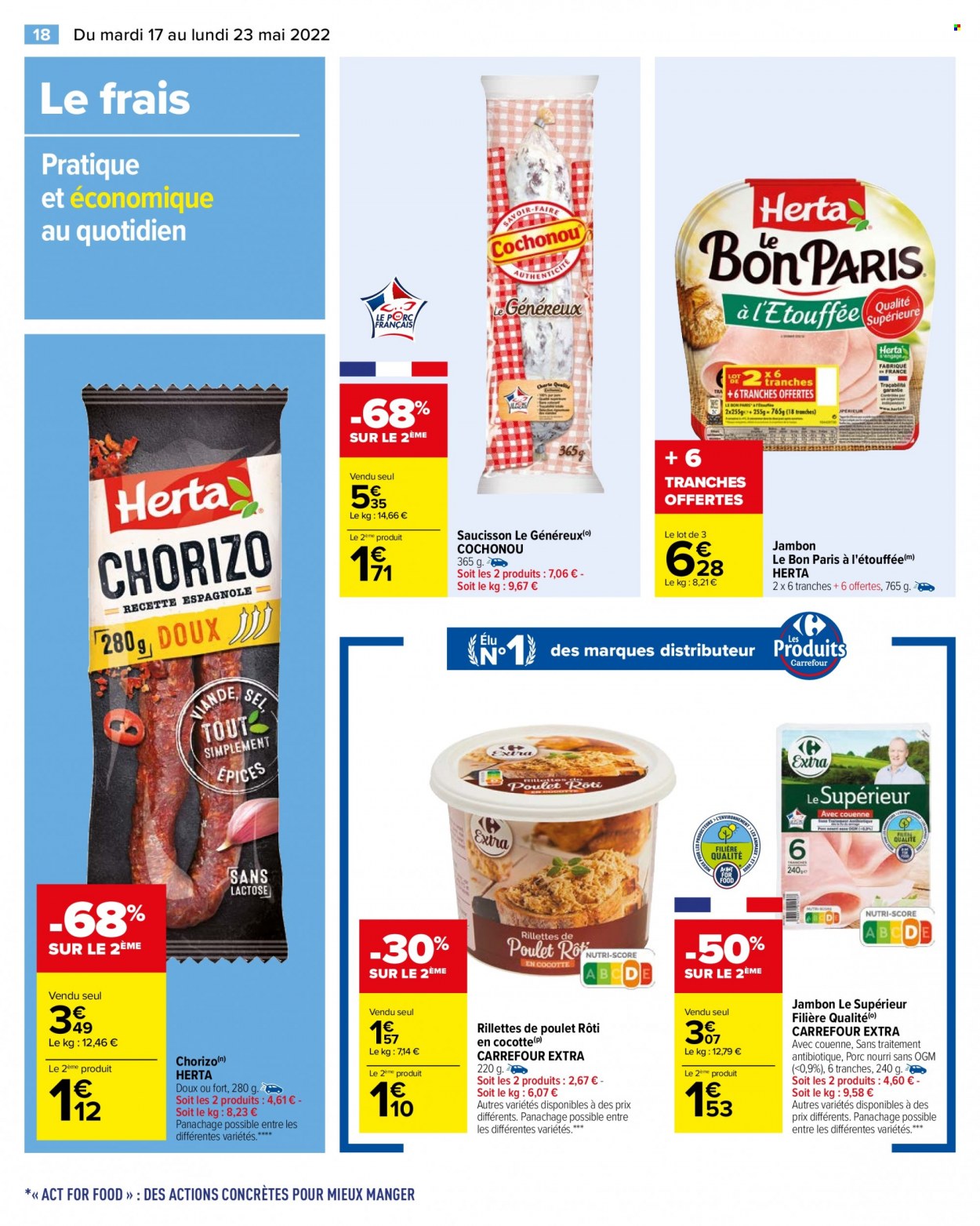 Catalogue Carrefour Hypermarchés - 17.05.2022 - 23.05.2022. Page 20.