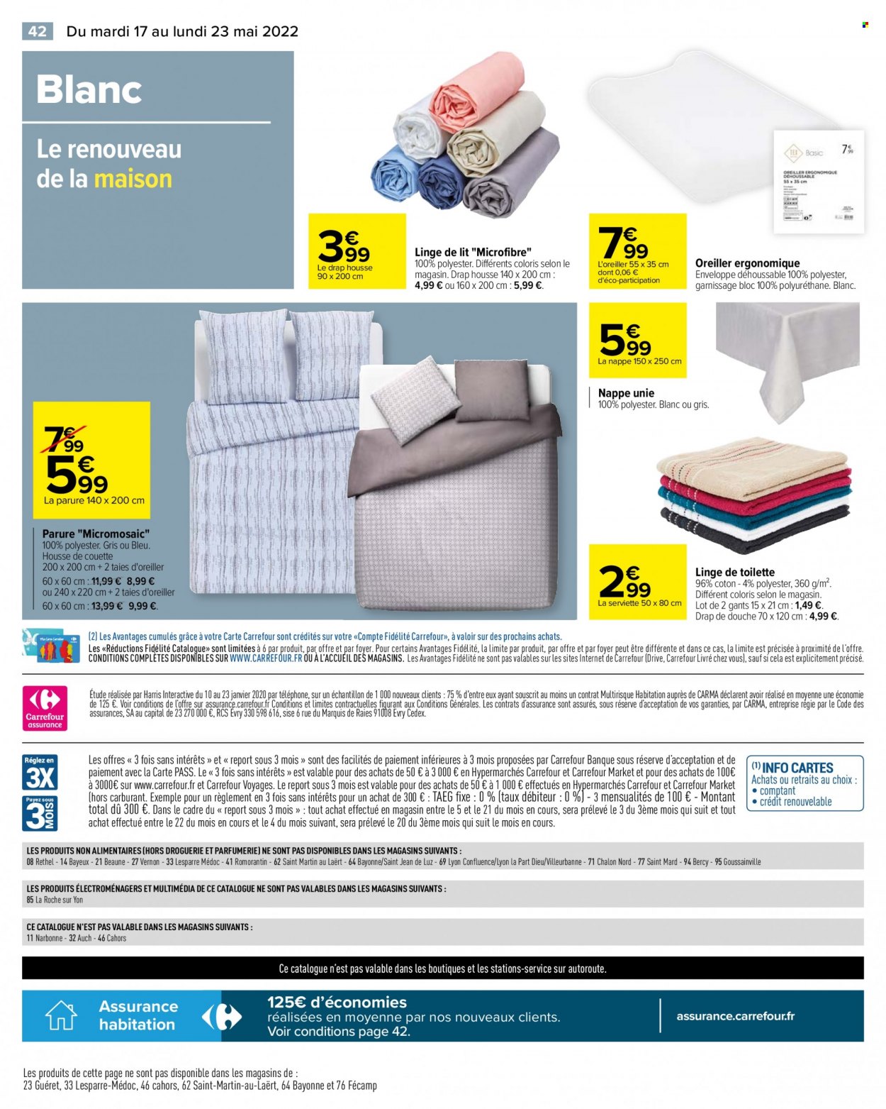 Catalogue Carrefour Hypermarchés - 17.05.2022 - 23.05.2022. Page 44.