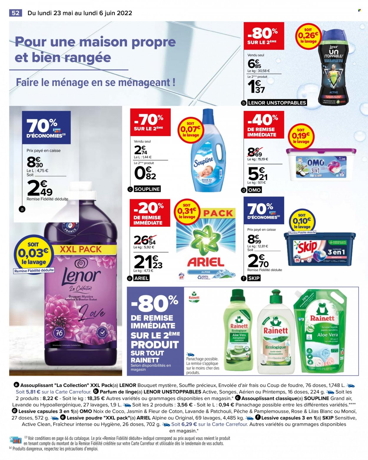 Catalogue Carrefour Hypermarchés - 23.05.2022 - 06.06.2022. Page 56.