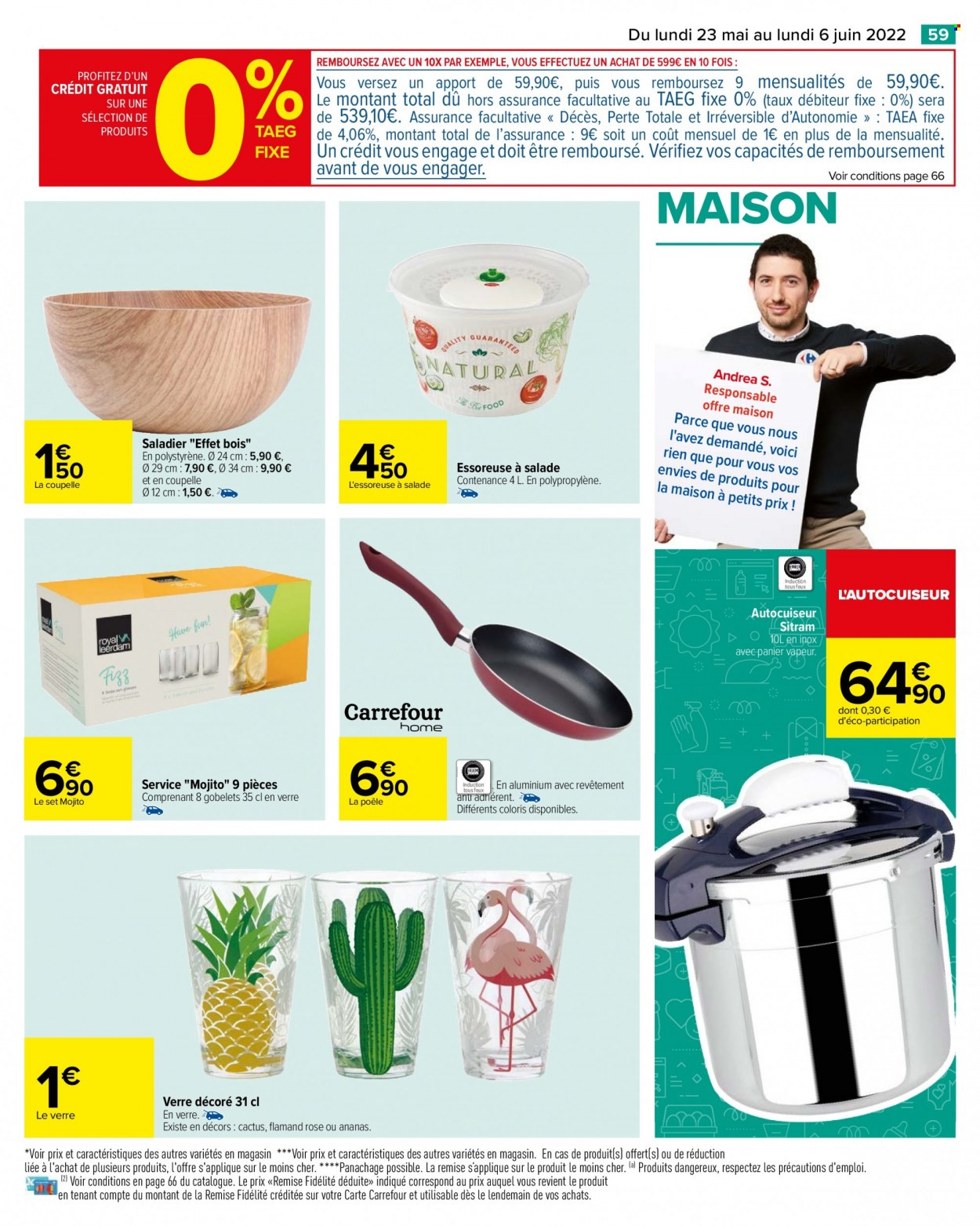 Catalogue Carrefour Hypermarchés - 23.05.2022 - 06.06.2022. Page 63.