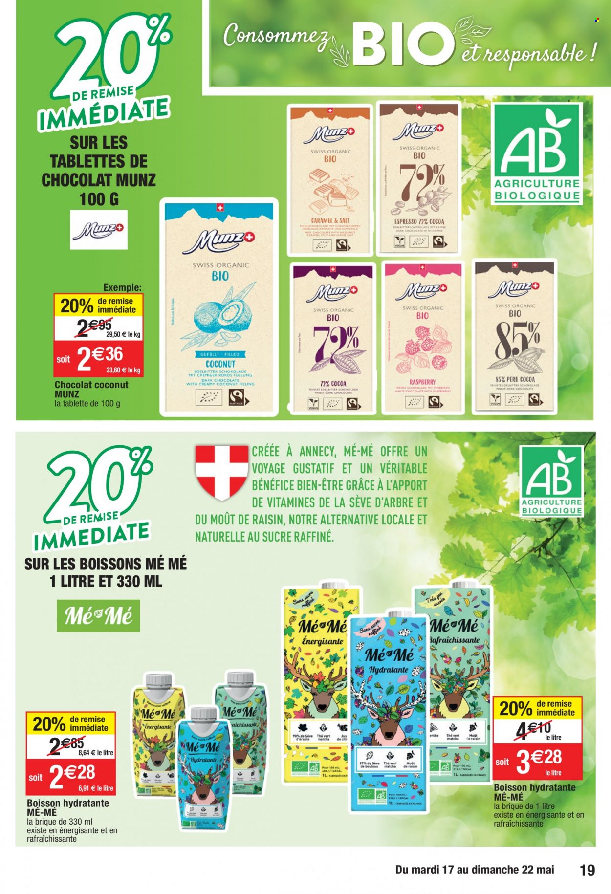 Catalogue Migros France - 17.05.2022 - 22.05.2022. Page 19.