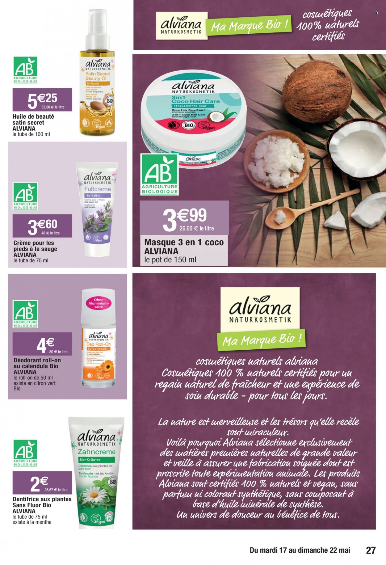 Catalogue Migros France - 17.05.2022 - 22.05.2022. Page 27.
