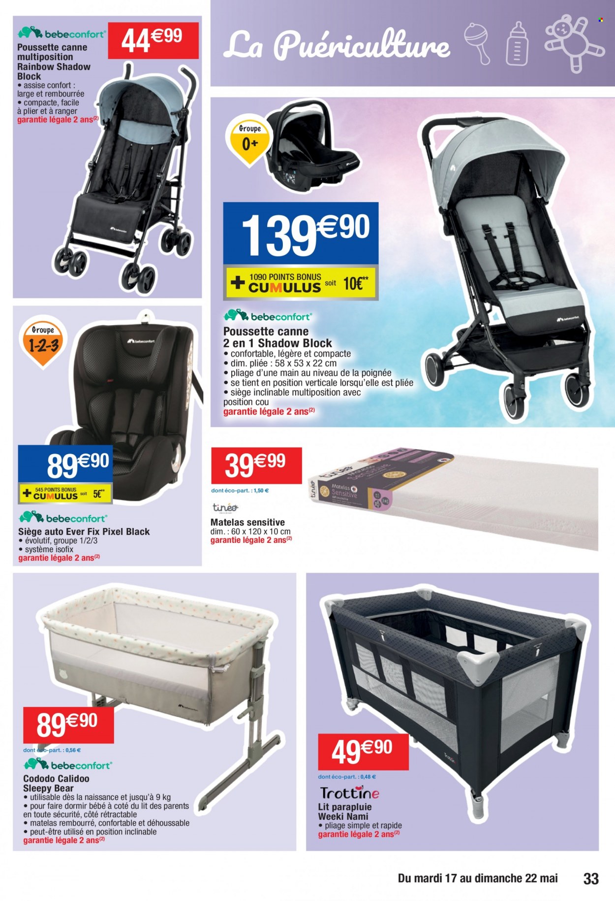Catalogue Migros France - 17.05.2022 - 22.05.2022. Page 33.