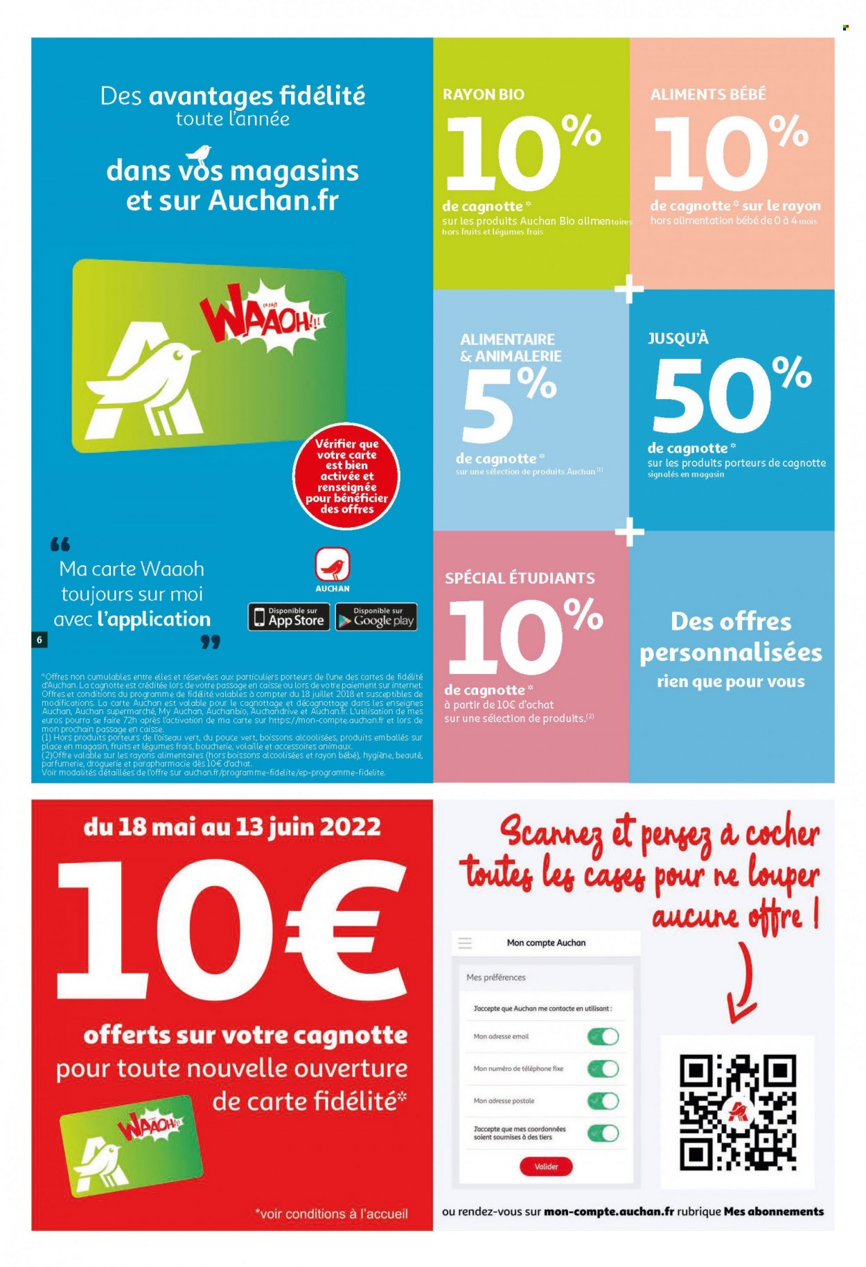 Catalogue Auchan - 18.05.2022 - 25.05.2022. Page 6.