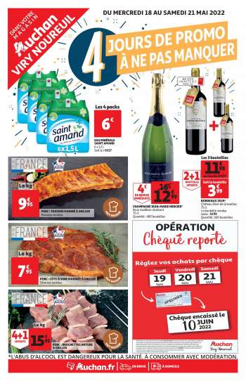 Catalogue Auchan - 18/05/2022 - 21/05/2022.
