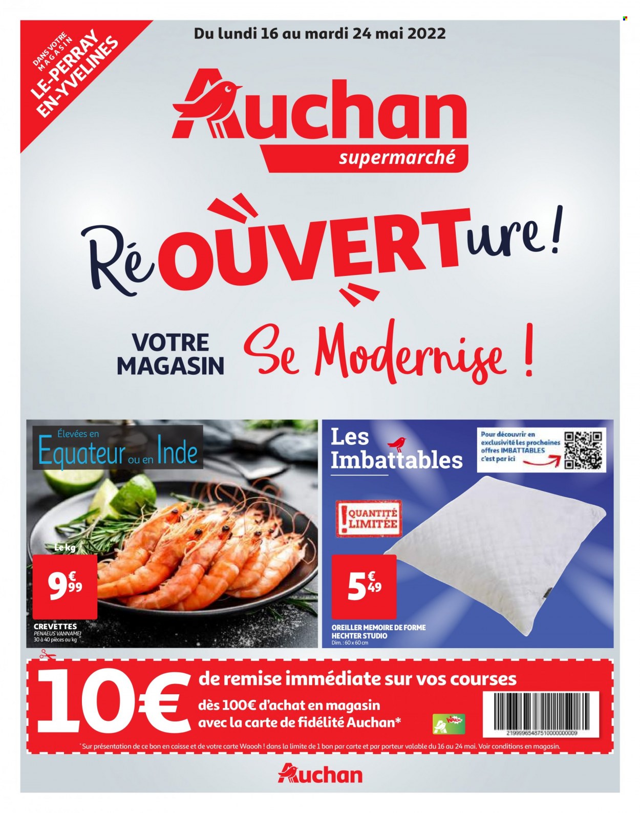 Catalogue Auchan - 16.05.2022 - 24.05.2022. Page 1.