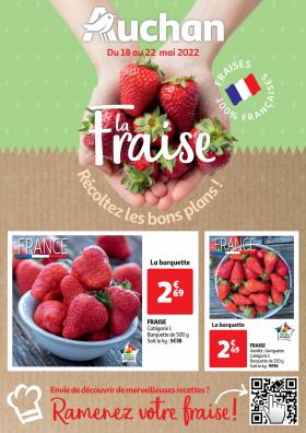 Auchan - La fraise, recoltez les bons plans