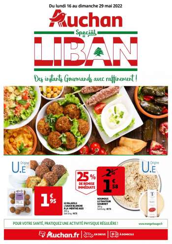 Catalogue Auchan - Special Liban: des instants gourmands avec raffinement