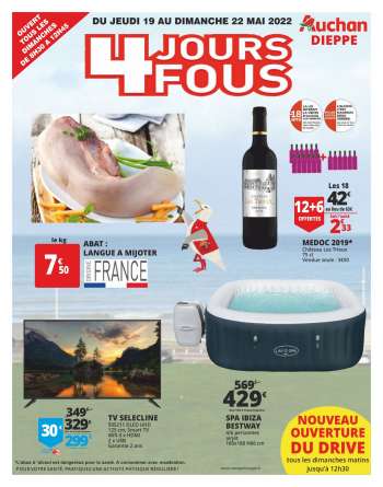 Catalogue Auchan - 19/05/2022 - 22/05/2022.