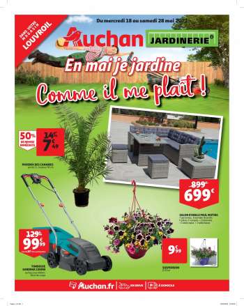 Catalogue Auchan - 18/05/2022 - 28/05/2022.