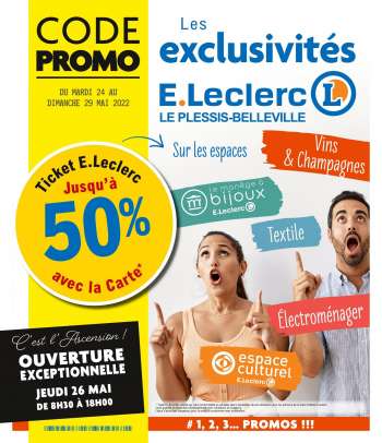 Catalogue E.Leclerc - 24/05/2022 - 28/05/2022.