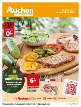 Auchan - Arrivage de fruits et légumes dans votre Supermarché!
