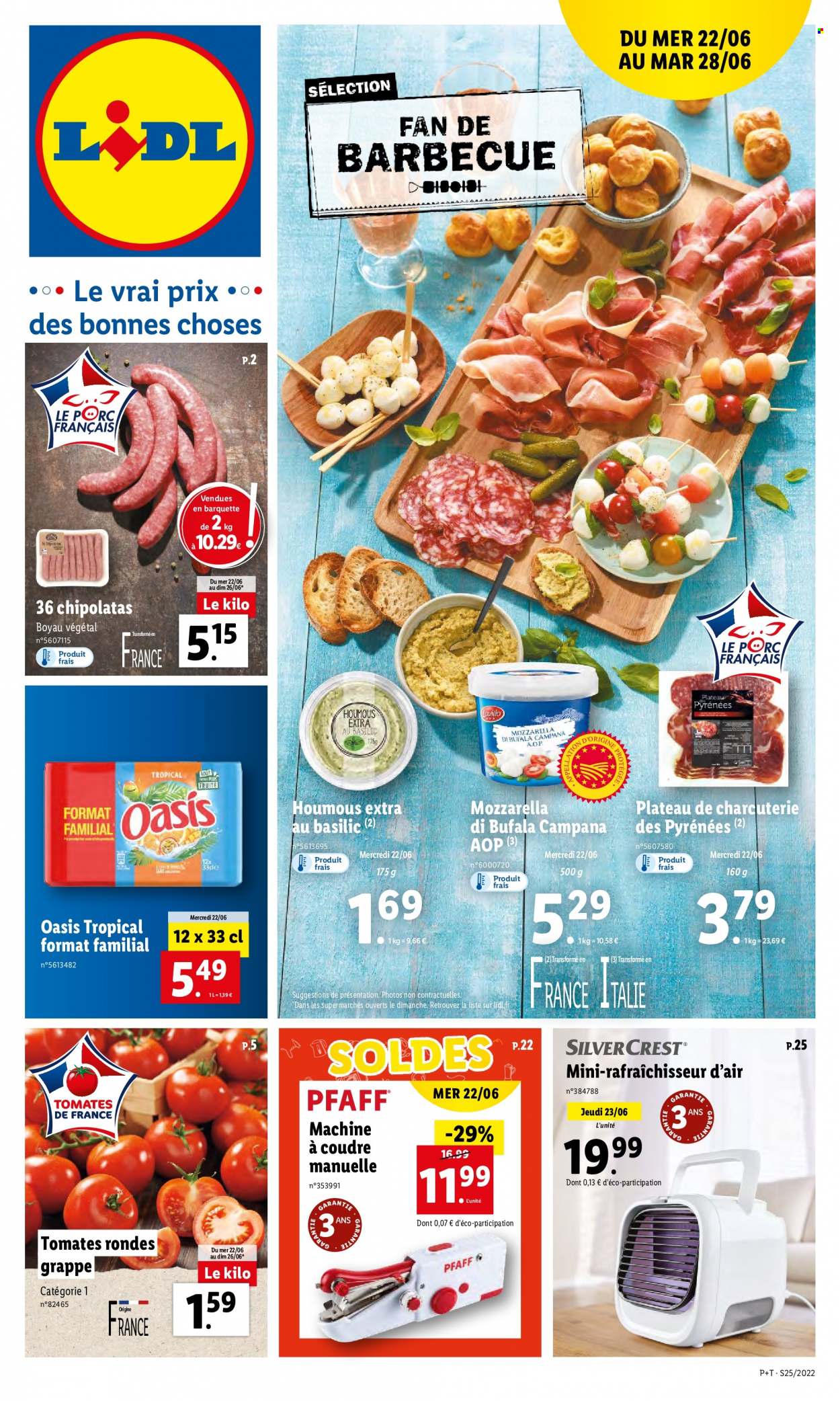Catalogue Lidl - 22.06.2022 - 28.06.2022. Page 1.