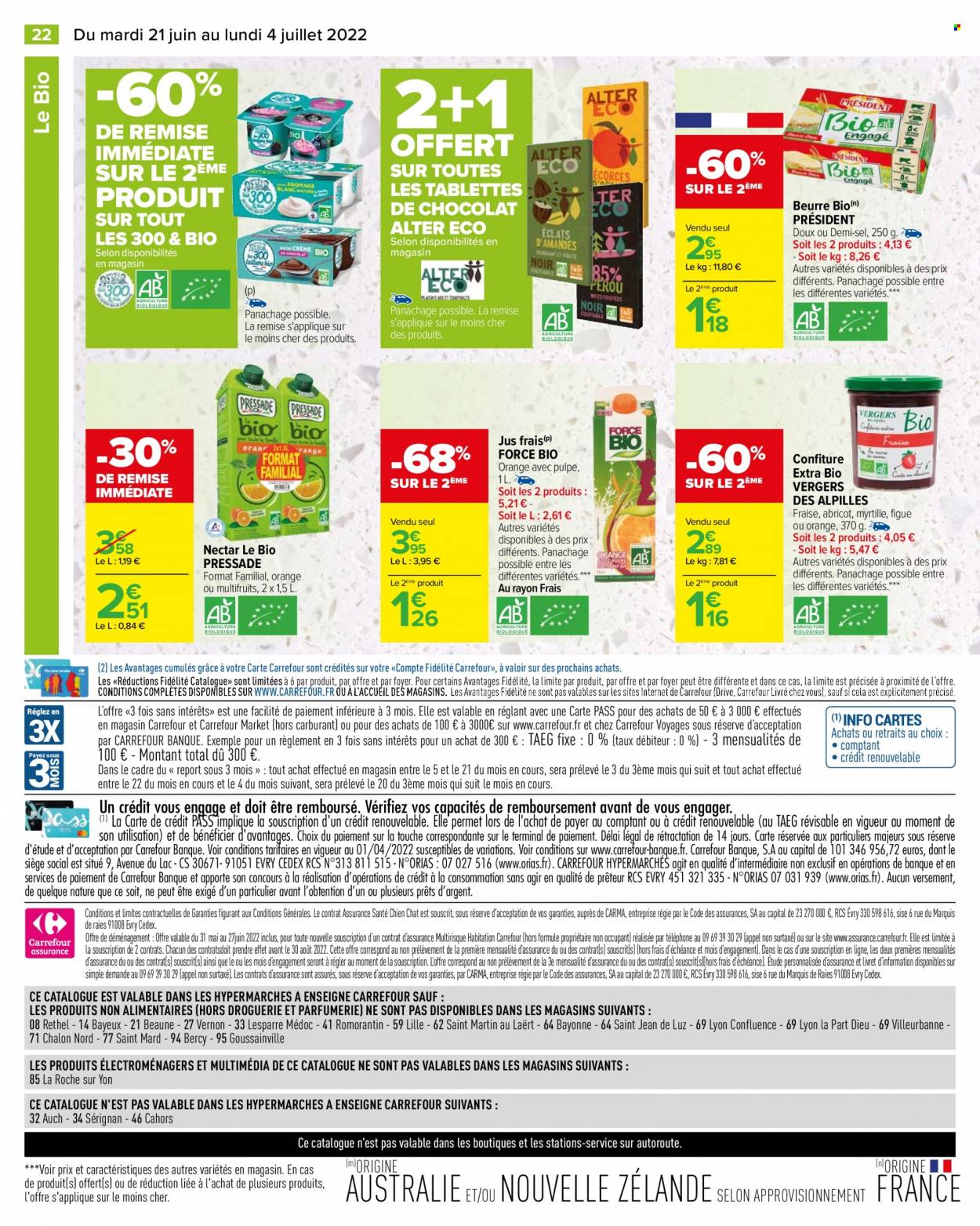 Catalogue Carrefour Hypermarchés - 21.06.2022 - 04.07.2022. Page 24.