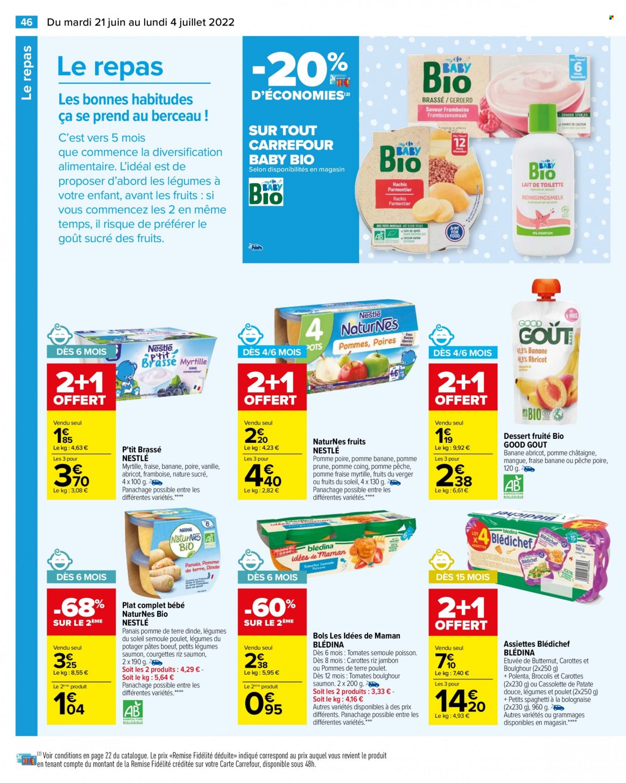 Catalogue Carrefour Hypermarchés - 21.06.2022 - 04.07.2022. Page 48.