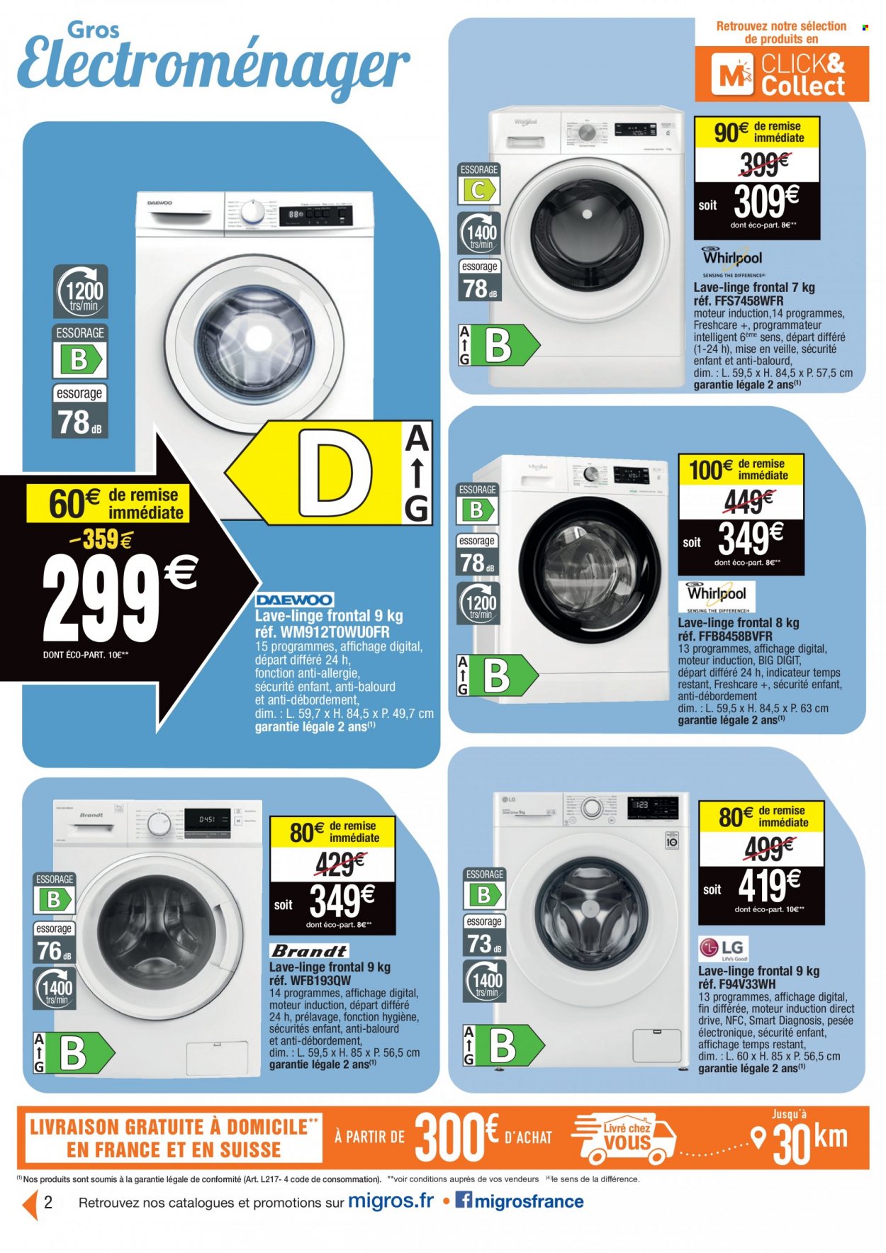 Catalogue Migros France - 21.06.2022 - 10.07.2022. Page 2.