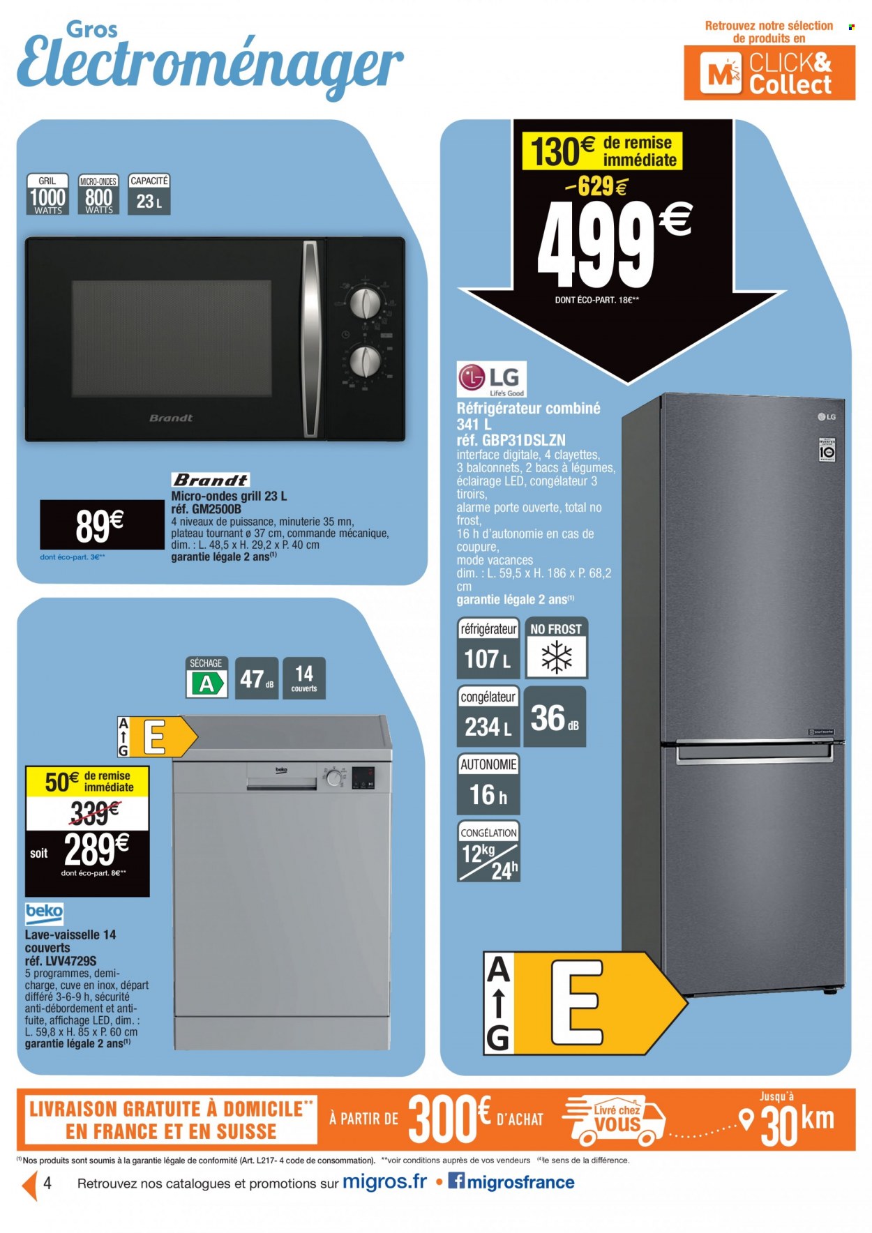 Catalogue Migros France - 21.06.2022 - 10.07.2022. Page 4.