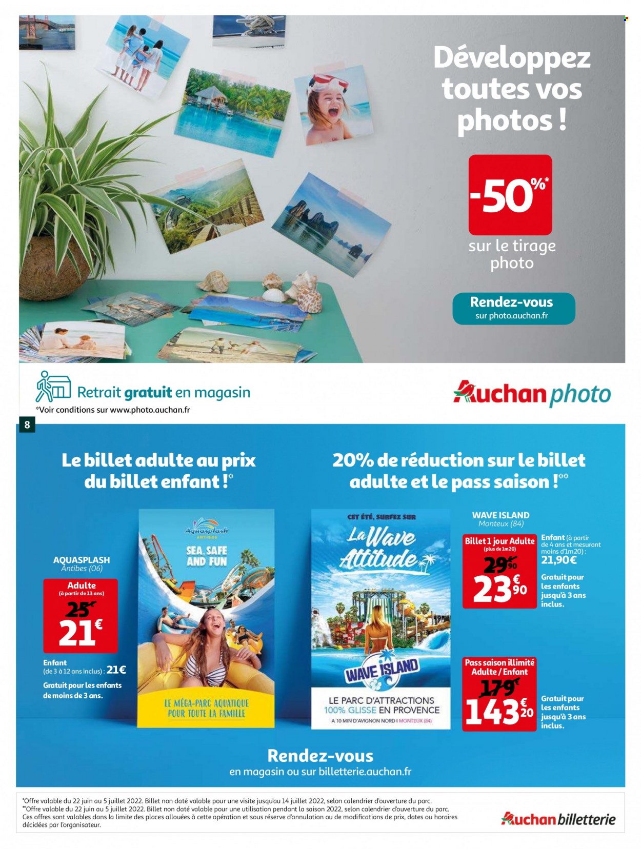 Catalogue Auchan - 22.06.2022 - 05.07.2022. Page 8.