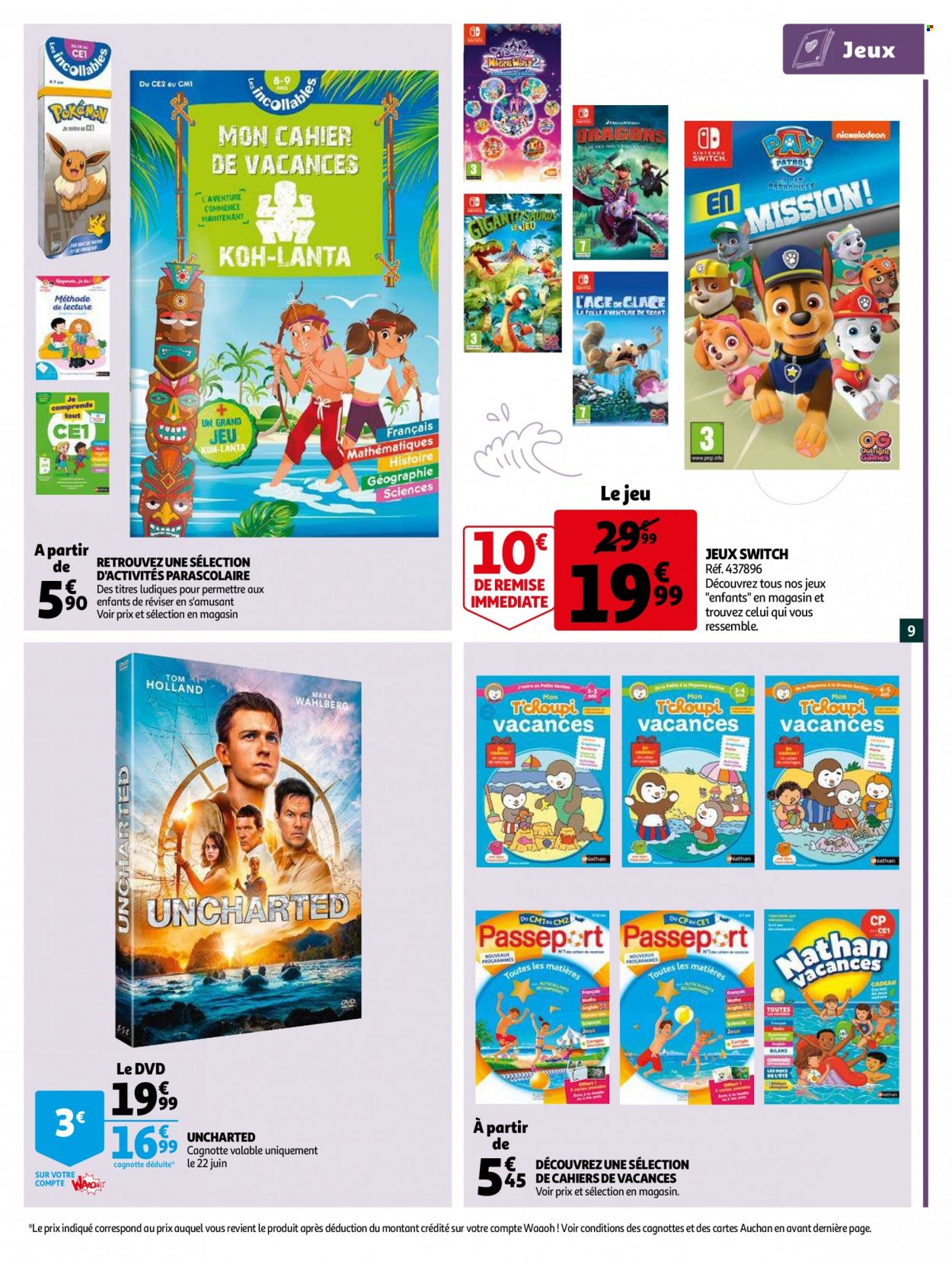 Catalogue Auchan - 22.06.2022 - 05.07.2022. Page 9.