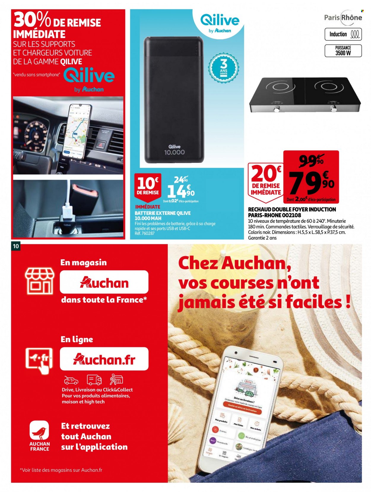 Catalogue Auchan - 22.06.2022 - 05.07.2022. Page 10.