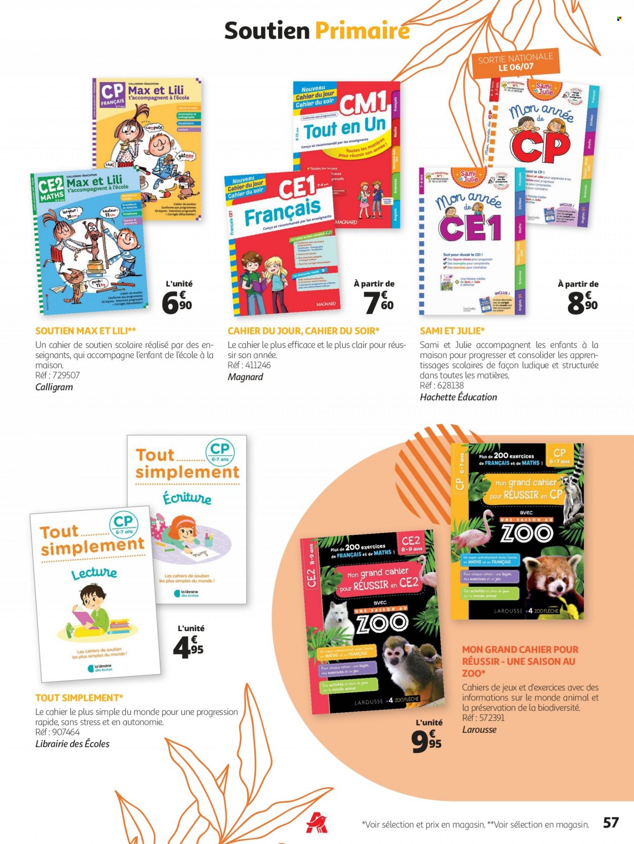 Catalogue Auchan - 25.06.2022 - 28.08.2022. Page 57.